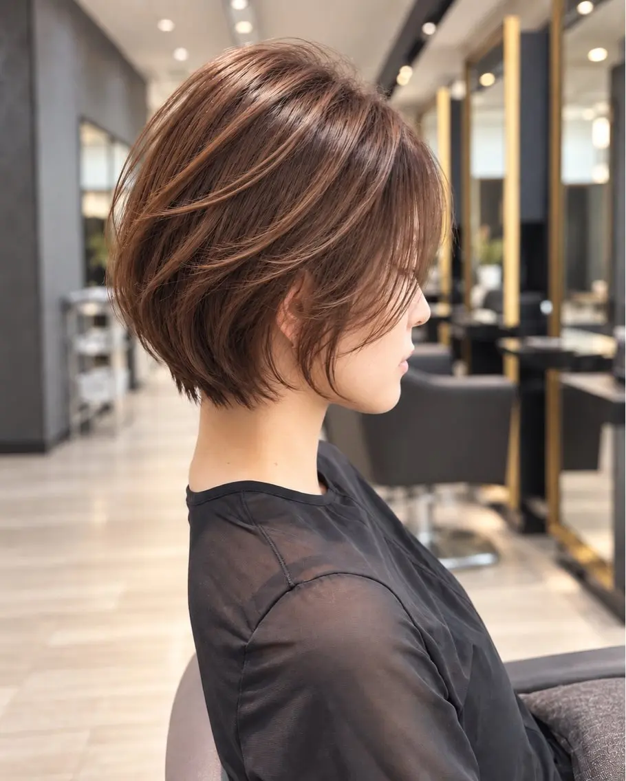 ショート ショートボブ ボブ ショートヘア WiLL 阪急茨木店のヘアスタイル