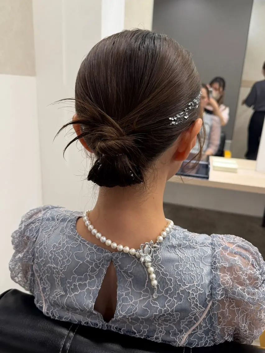 ヘアアレンジ ヘアセット 🎀透明感 カラーHiROEのヘアスタイル