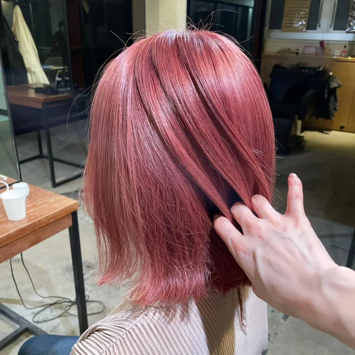 セミロング カラー ヘアアレンジ キッズ ネイル マツエク・マツパ アイブロウ 透明感カラー/推しカ ラー☁️JURAのヘアスタイル
