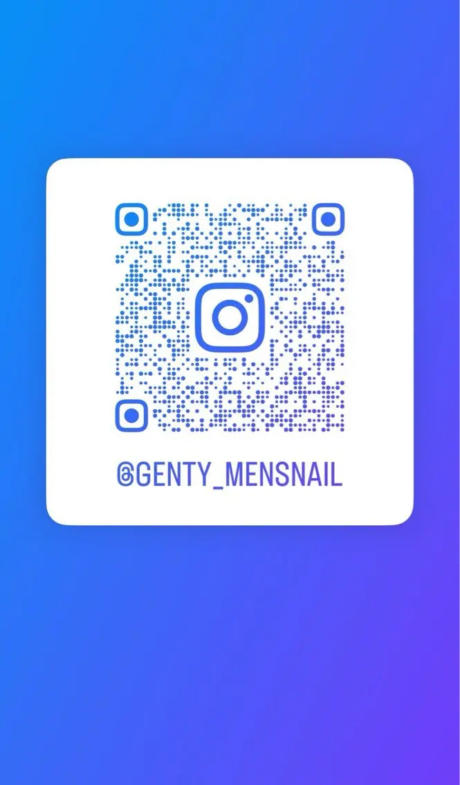 メンズ ネイル GENTY men'snailのネイルデザイン