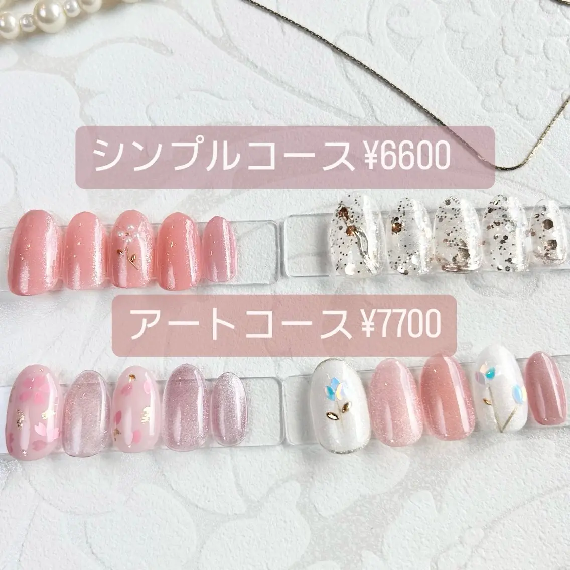 ネイル 桜ネイル 【ティエルナ】 えつこのネイルデザイン