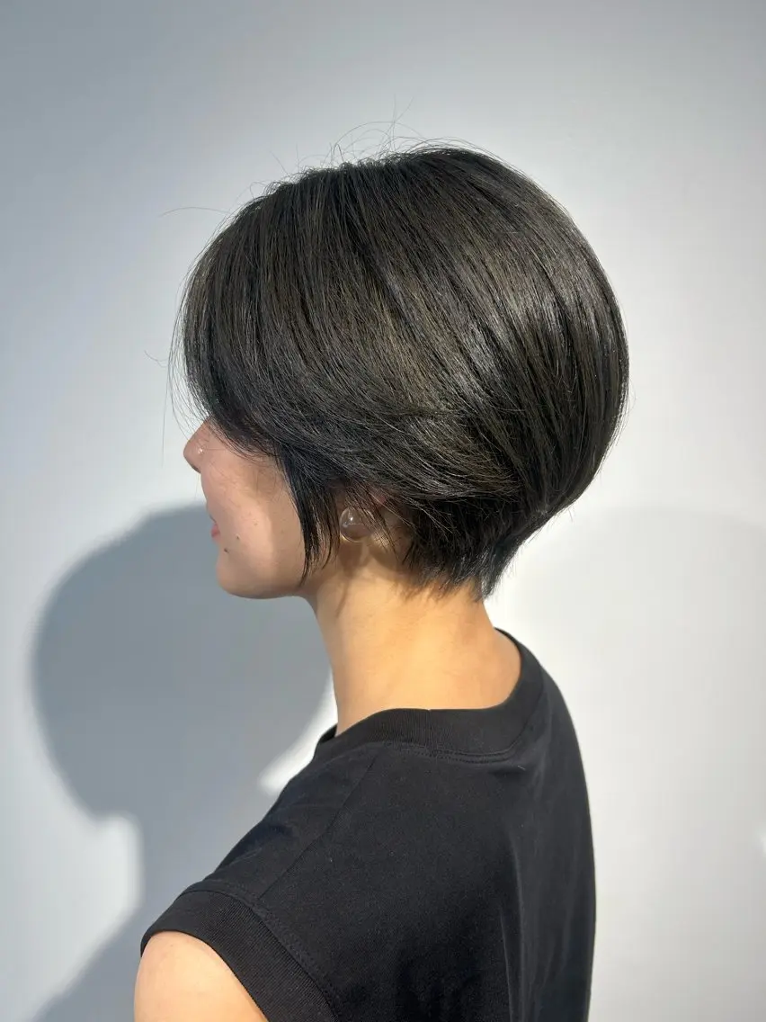 ショート カット トリートメント カラーアンドケアリタ kitamuuuのヘアスタイル