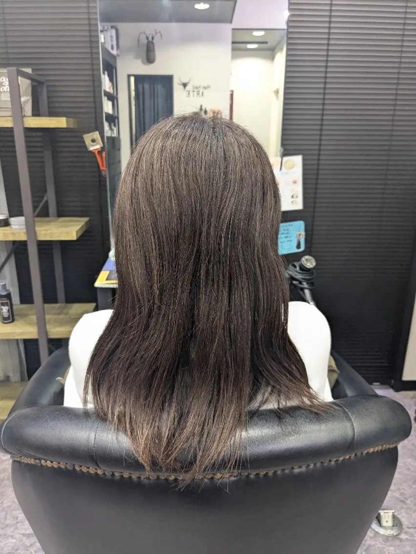 ロング 多田 遥香のヘアスタイル