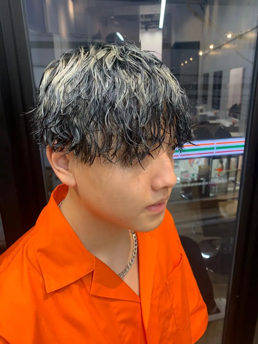 🌟minimo限定🌟 🌱メンズカット+パーマ🌱の写真