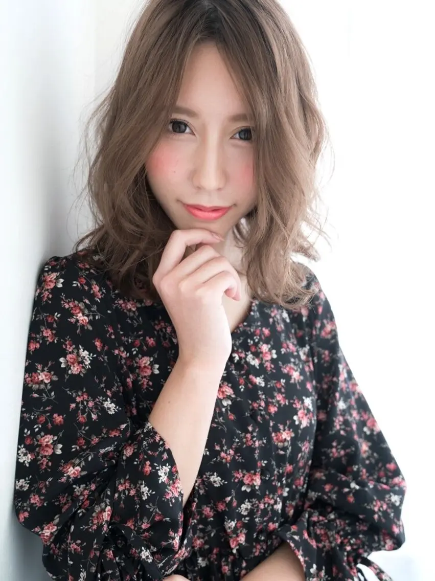ミディアム 🌟髪質改善と艶 ✨相場つかさのヘアスタイル