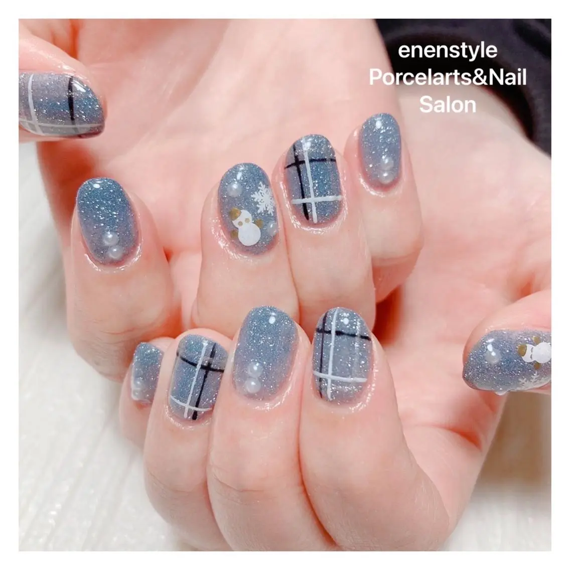 ショート ネイル 🐾enen style 🐾のネイルデザイン