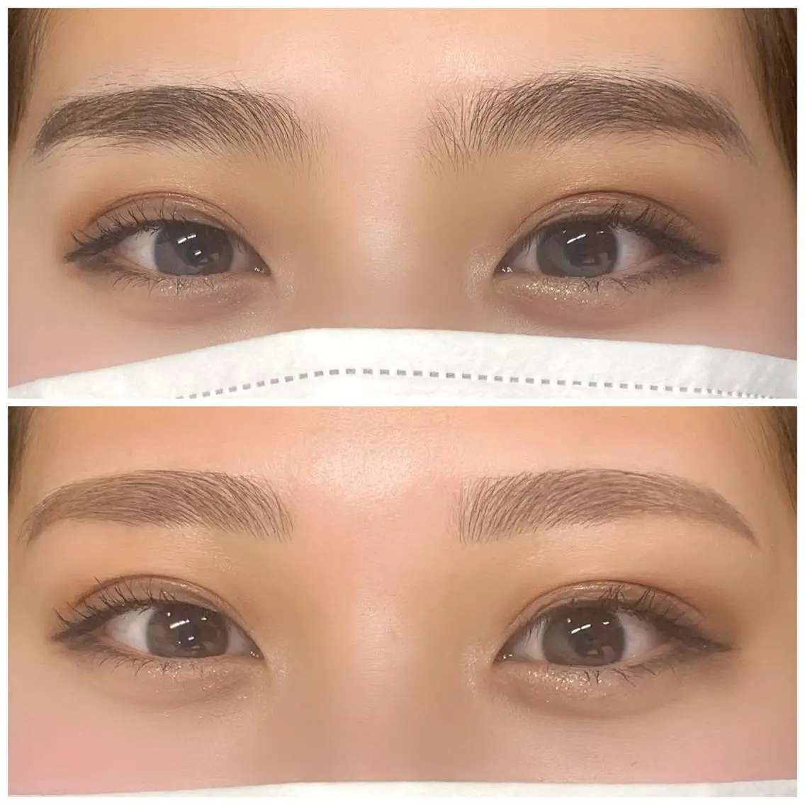 アイブロウ 眉毛ワックス脱毛 ワックス脱毛 眉カット その他(アイブロウ) 韓国風眉×顔タイプ 診断® Naoの眉毛・アイブロウイメージ