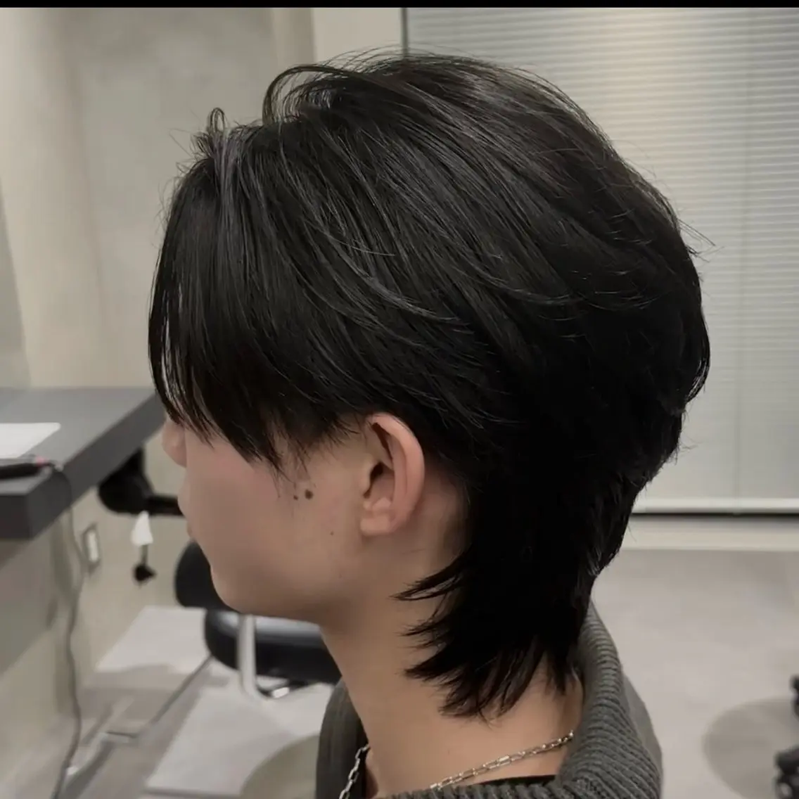 ミディアム メンズ カット 🐺ウルフ特化🐺 毛流れパーマ/Ryoのヘアスタイル