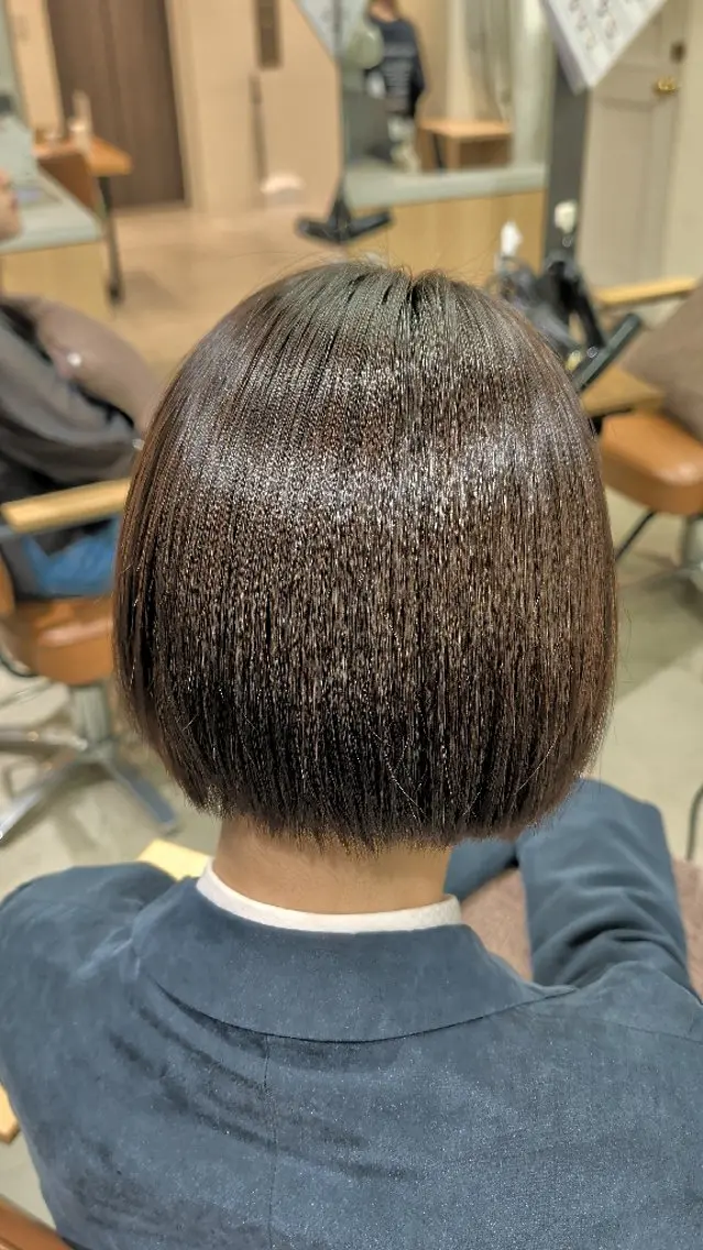 ショート カラー ヘアカラー トリートメント カラー/銀座 /あおいのヘアスタイル