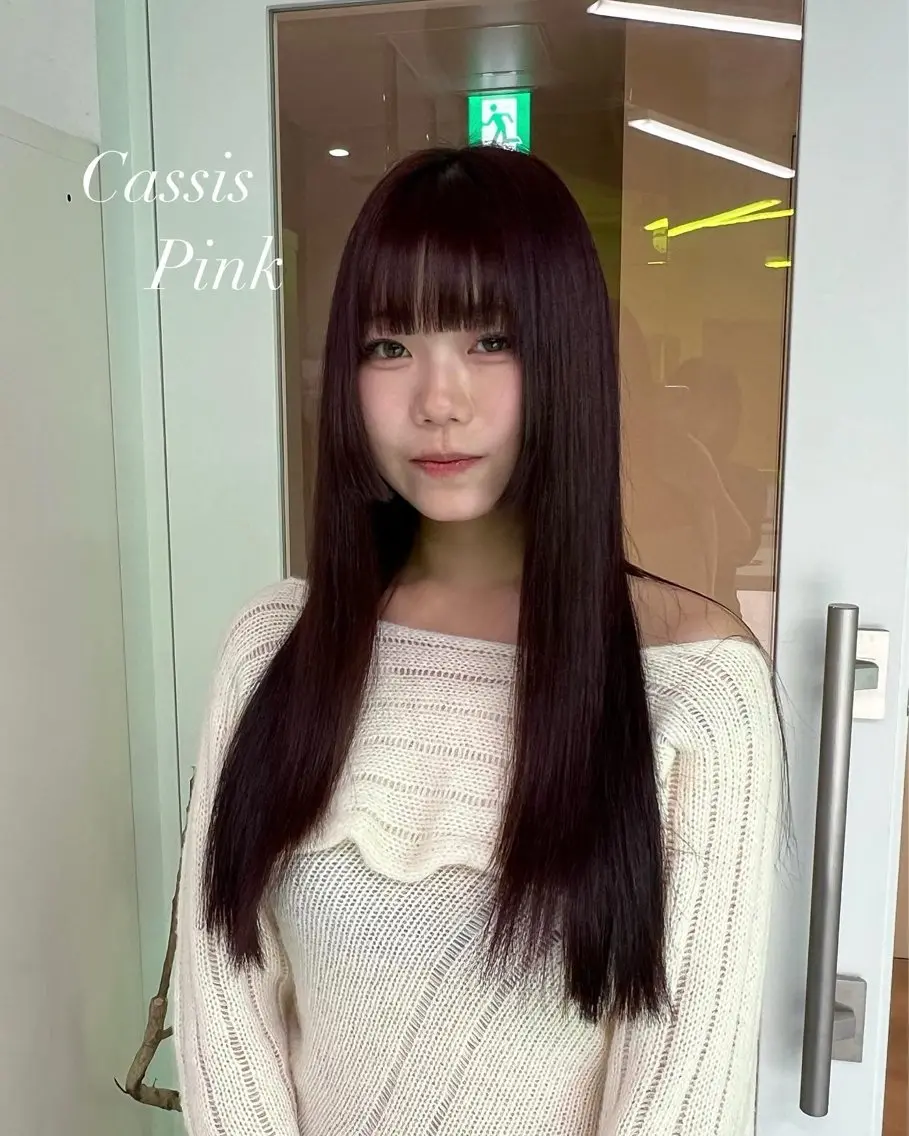 ロング カラー ヘアカラー トレンドヘア /mina♡のヘアスタイル