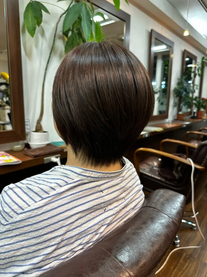 ショート 奥田 七都海のヘアスタイル