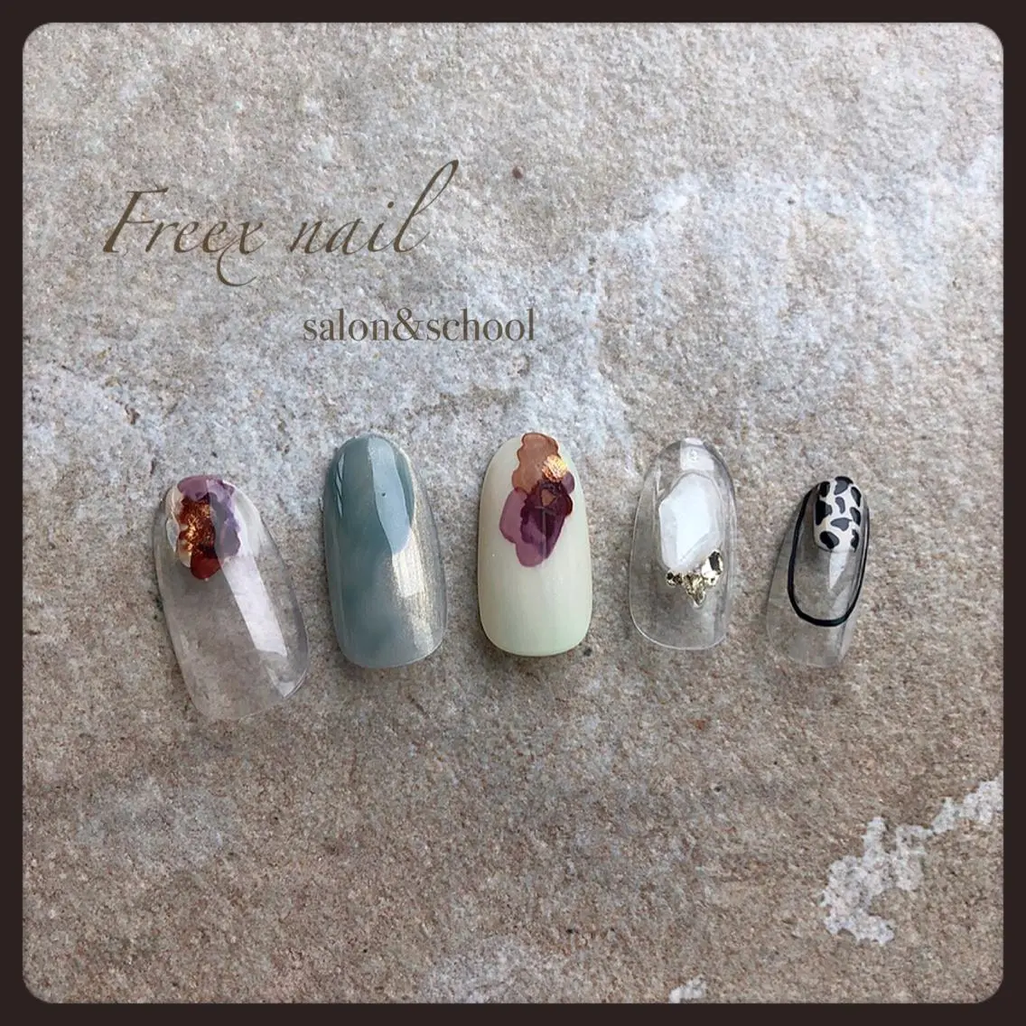 ネイル ニュアンスネイル freex nail /ニュアンス/個性派のネイルデザイン