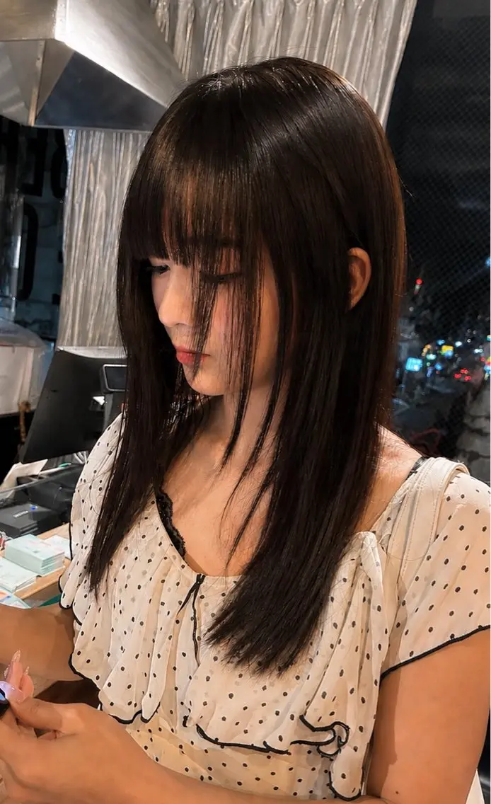 縮毛矯正&ケアトリートメントの写真
