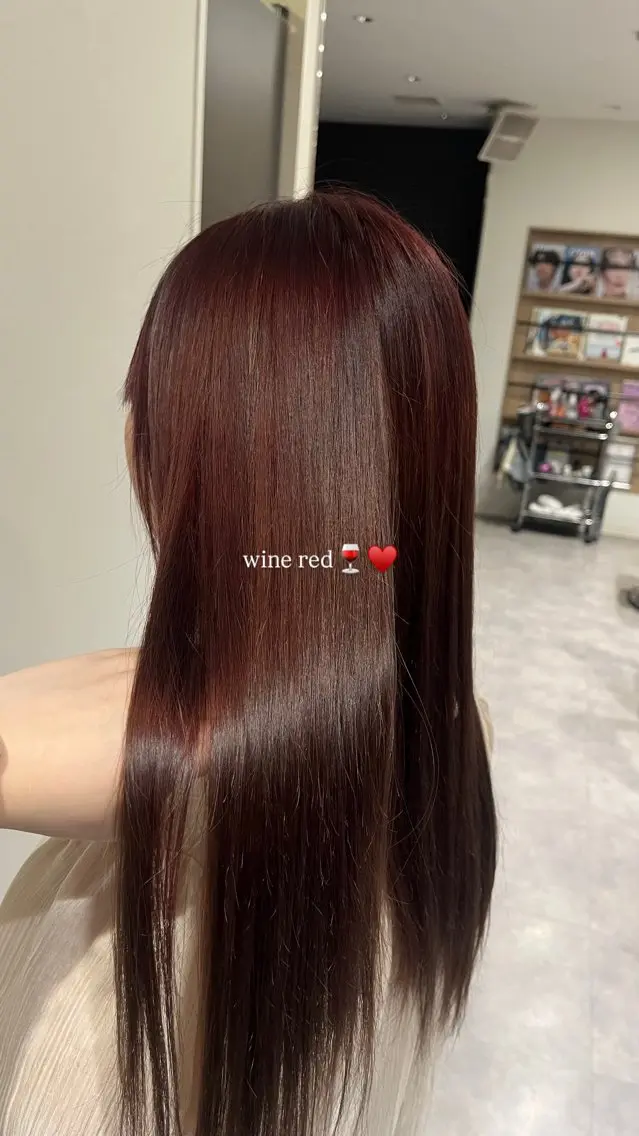 ロング カラー レッドカラー トリートメント ヘアカラー 柚実/グレージュ/ 愛されナチュラル♥️のヘアスタイル