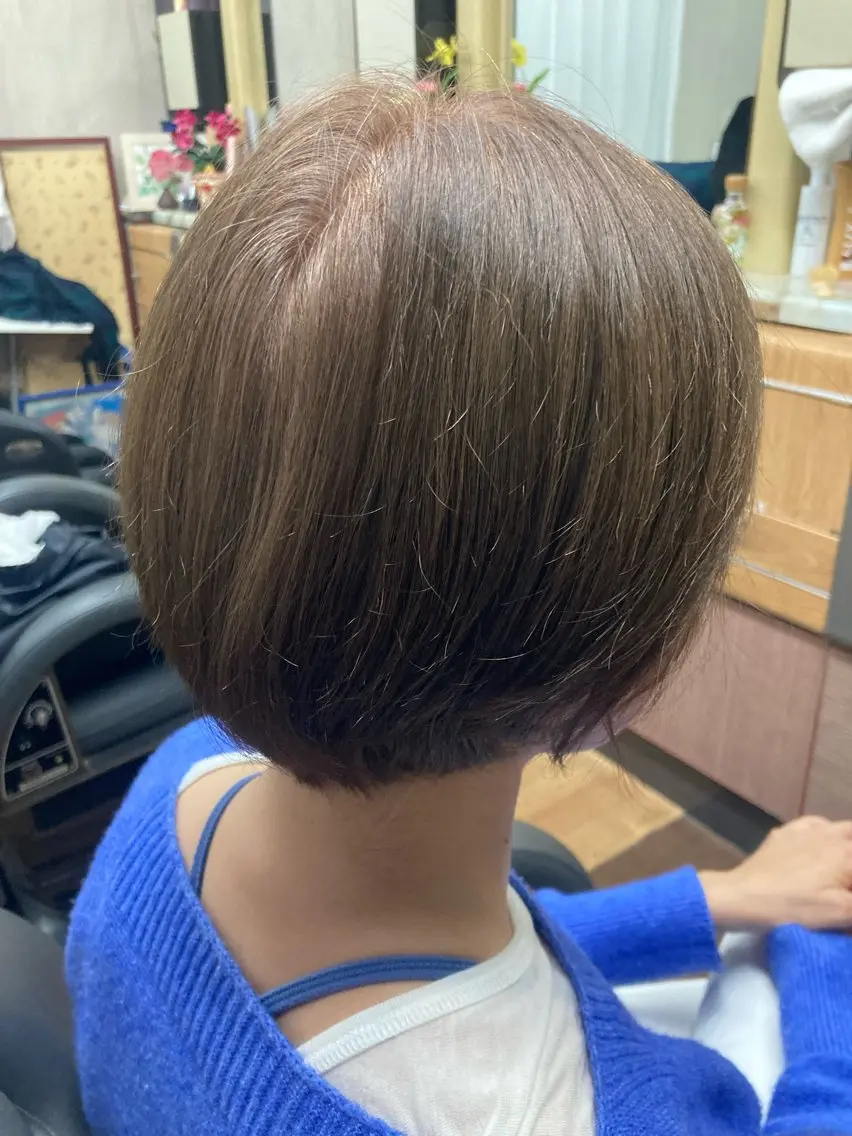 カラー ヘアカラー 浅川 きみたかのヘアスタイル