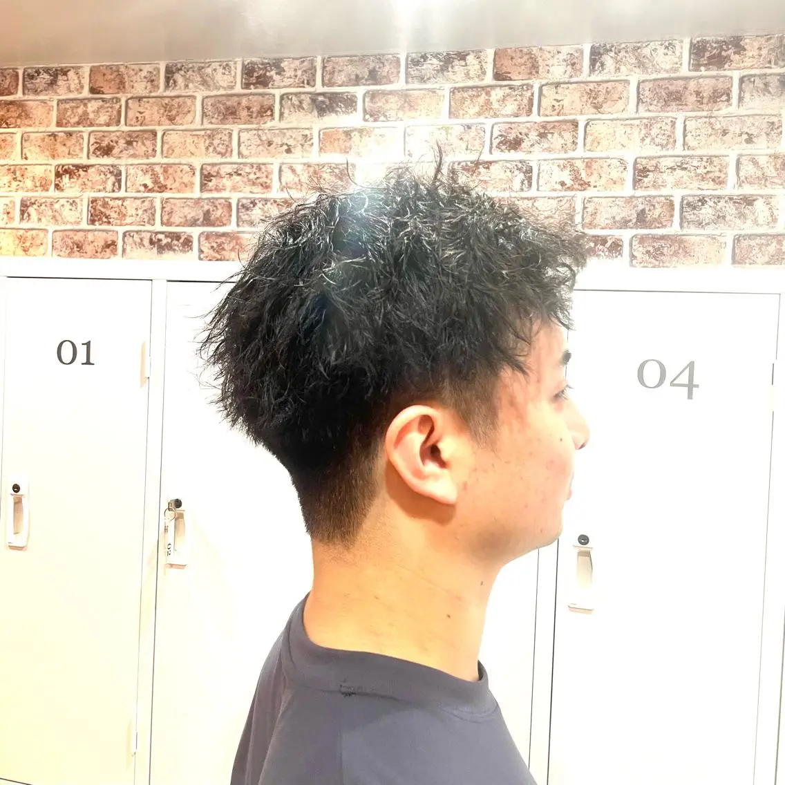 ショート ツイストパーマ カット パーマ トリートメント メンズ 特化・川田のヘアスタイル