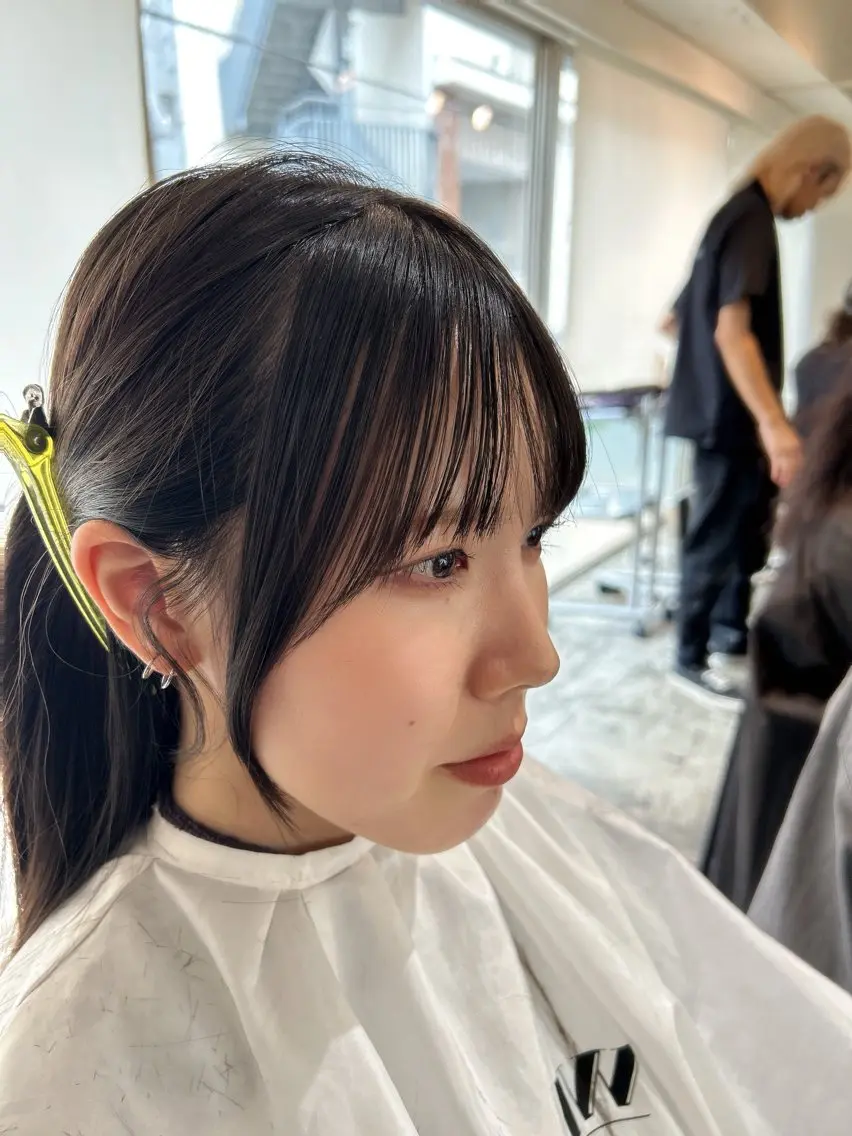 カット 縮毛矯正 二宮 陽太のヘアスタイル