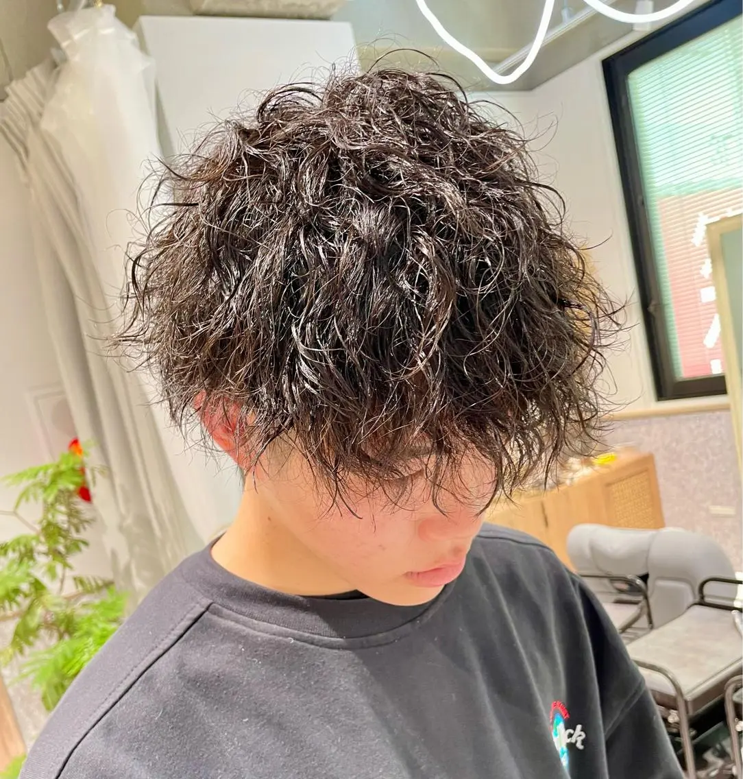 メンズ メンズパーマ メンズ指名no'1 佐藤　亘のヘアスタイル