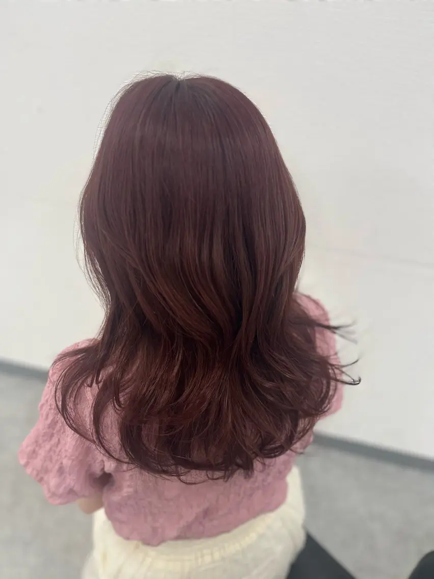 カラー ベージュ・ラベンダー カラー🎀りりのヘアスタイル