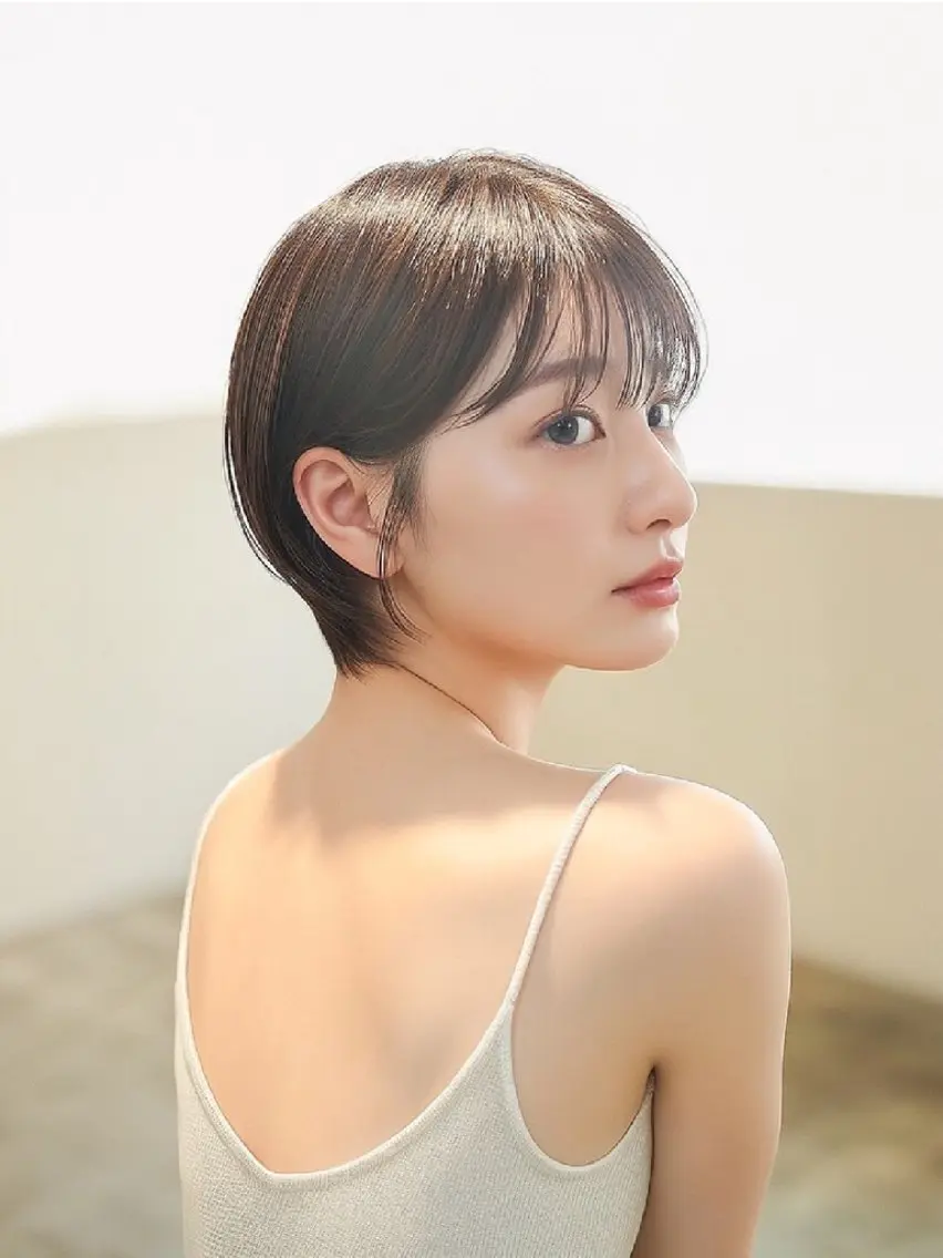 ショート カラー カット トリートメント SATO｜ReFa 認定サロン 西荻窪のヘアスタイル