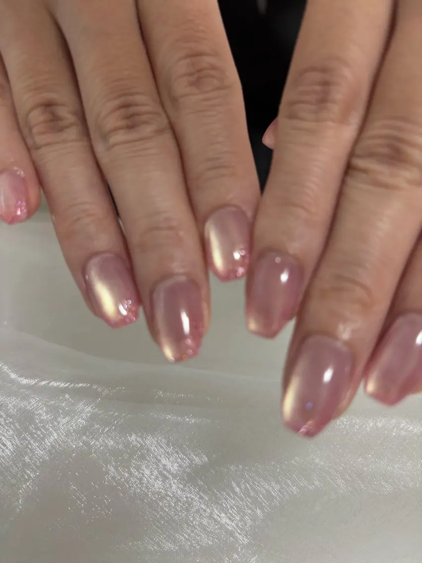 ネイル キラキラネイル ラメ(グリッター) マグネットネイル ハンドネイル nail salon Lanaのネイルデザイン