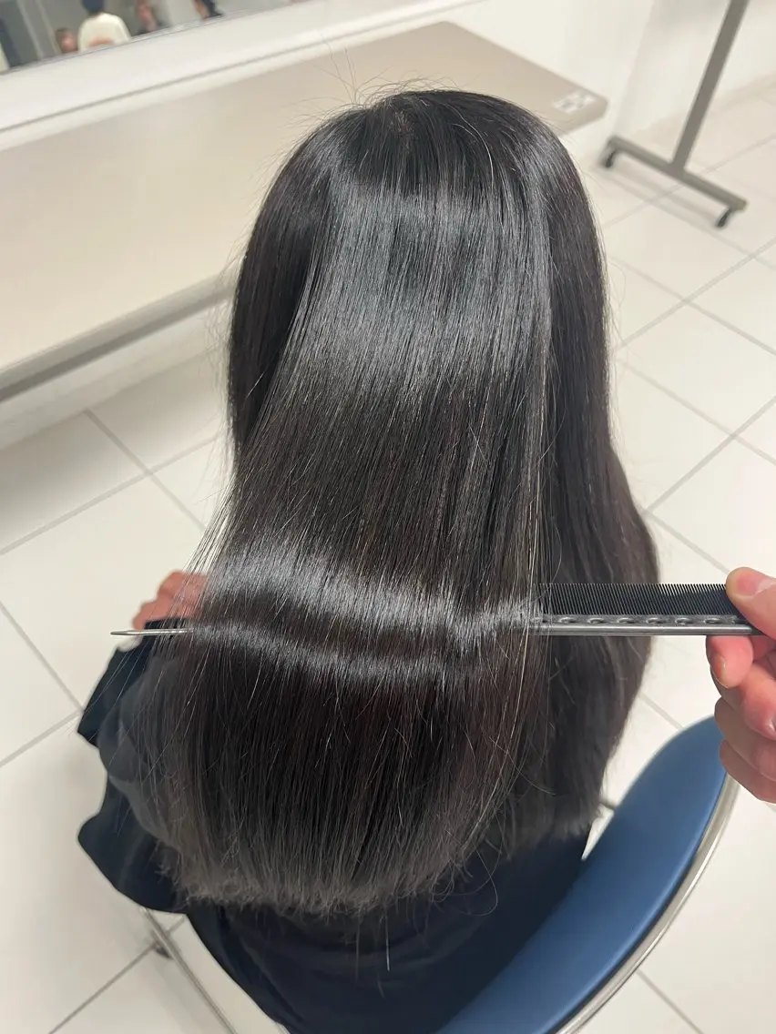 月火限定💎髪質改善ストレート🫧艶髪縮毛矯正の写真