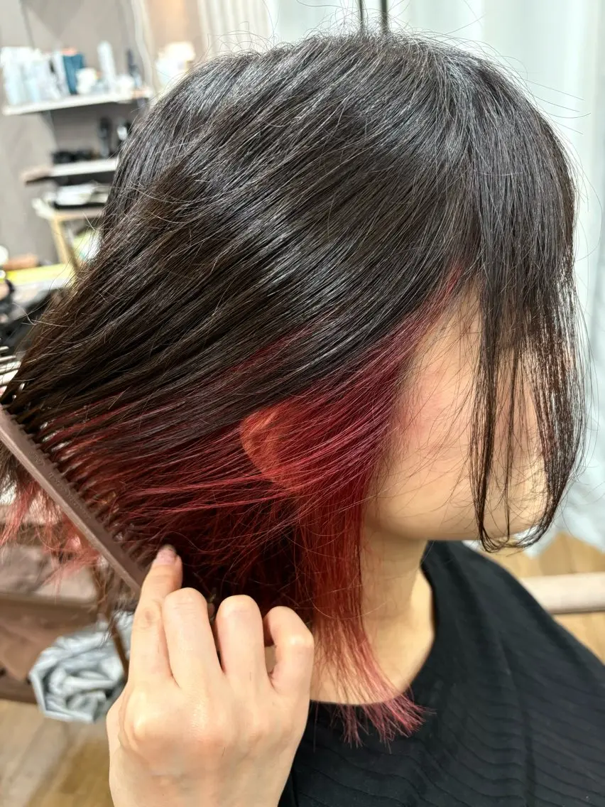 ショート カラー カット ヘアカラー TELA HAIR 幕張本郷店 千尋のヘアスタイル