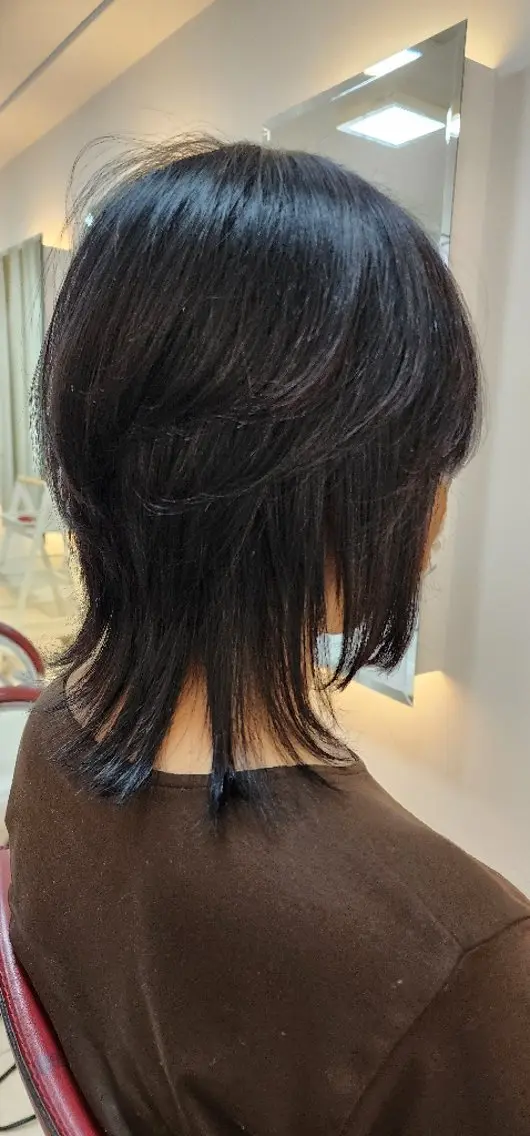 セミロング カラー hairmake Juinのヘアスタイル