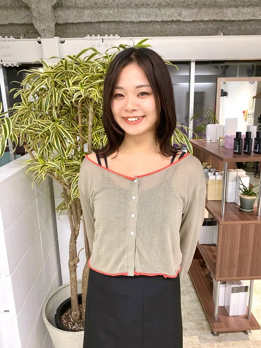 カット+リタッチカラー【3センチまで】9900➡︎➡︎5500円✨の写真