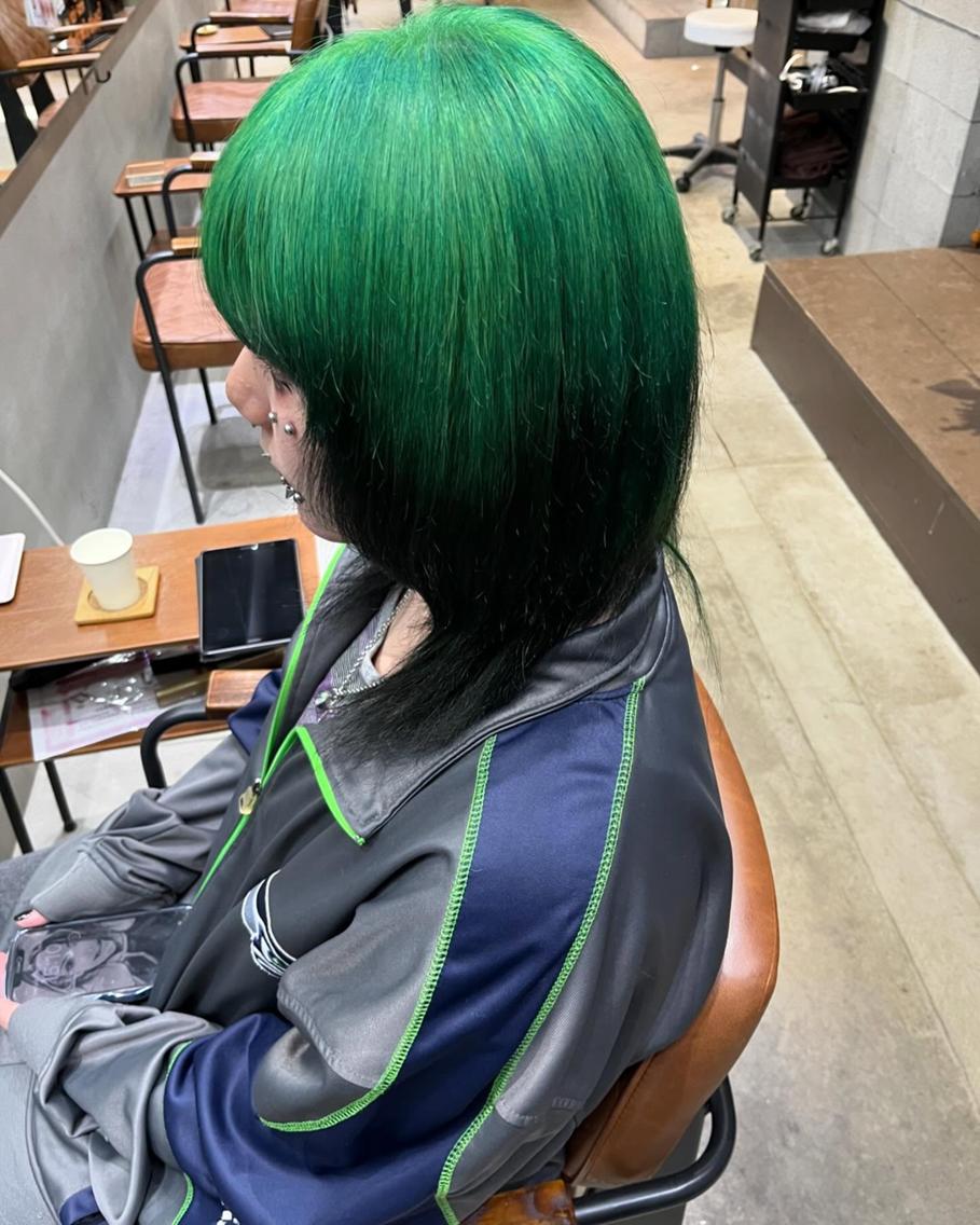 カット＋透明感カラー＋マスクトリートメントの写真