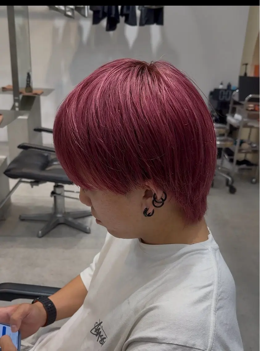 カラー メンズ ヘアカラー 【fifth】立野 涼太のヘアスタイル