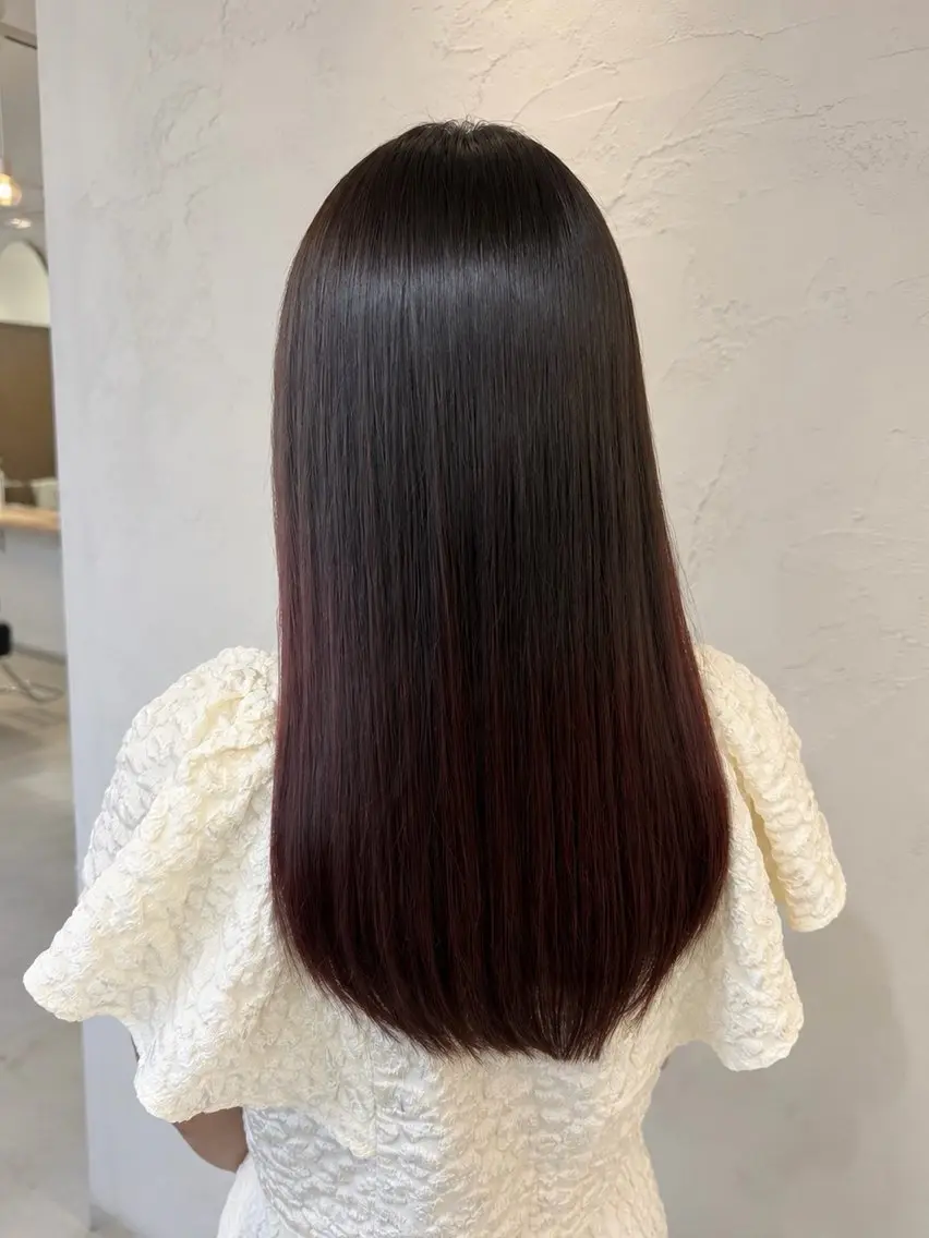 ロング ケアカラー ヘアカラー 池袋カラー/艶カラー 🎀Rina🎀のヘアスタイル