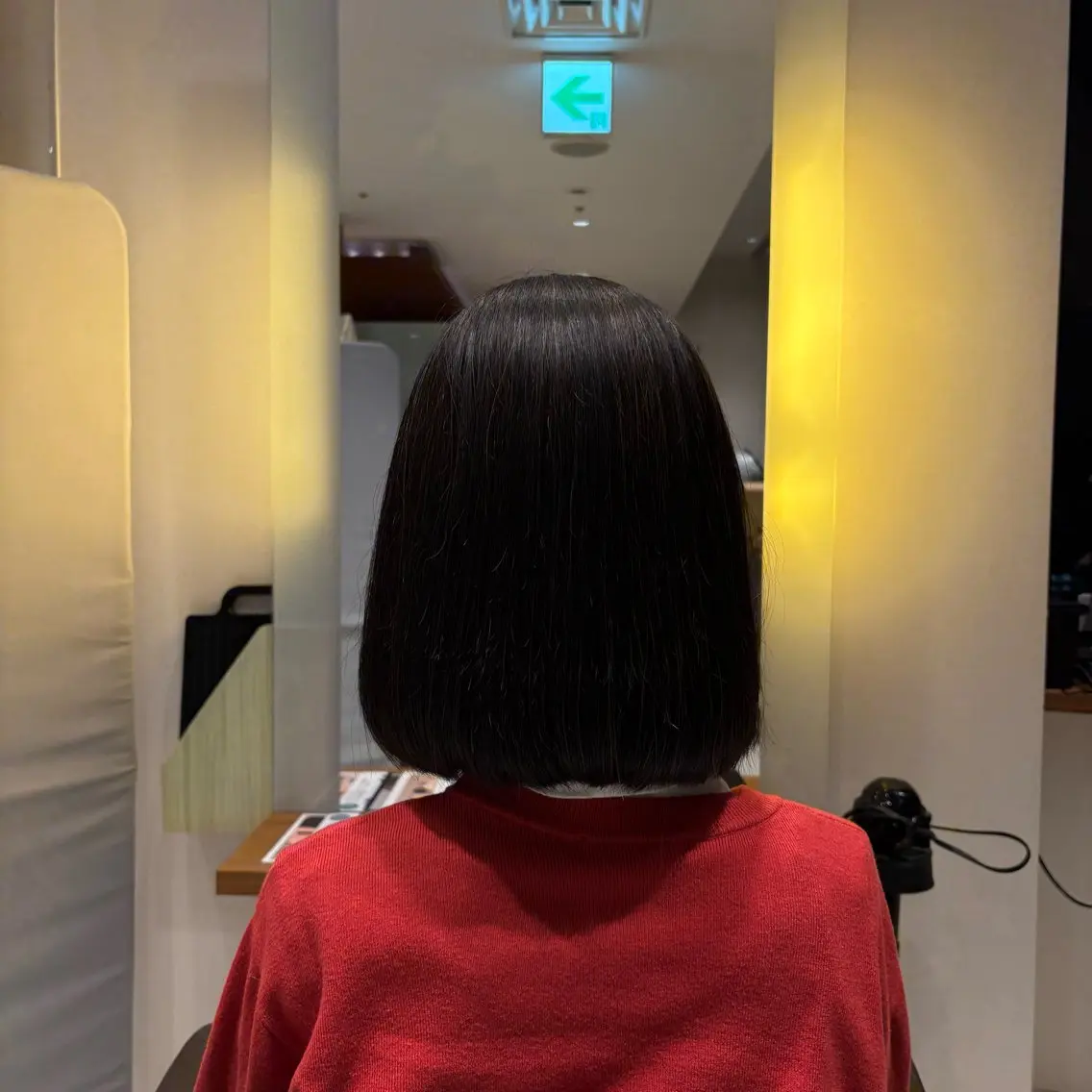 ミディアム 森田 玲央のヘアスタイル
