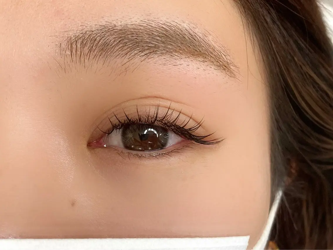 マツエク80本までの写真