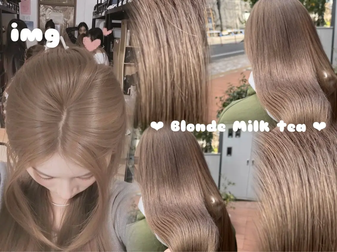 ロング カラー ブロンド ヘアカラー トリートメント 🫧🧸カラーヘアメ 🫧MIO🧸🫧のヘアスタイル