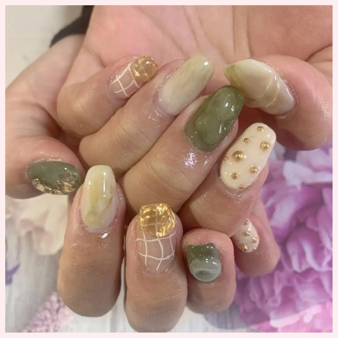 ネイル ハンドネイル Ogasawara Tokikaのネイルデザイン