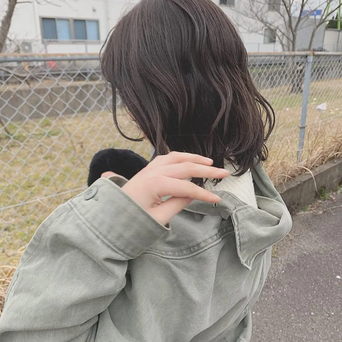 ミディアム カラー 中川 竜誠のヘアスタイル