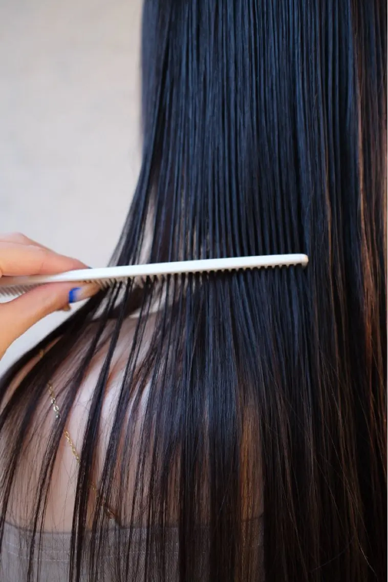 ロング 縮毛矯正 カット 縮毛矯正 トリートメント ｍｅｉ .のヘアスタイル