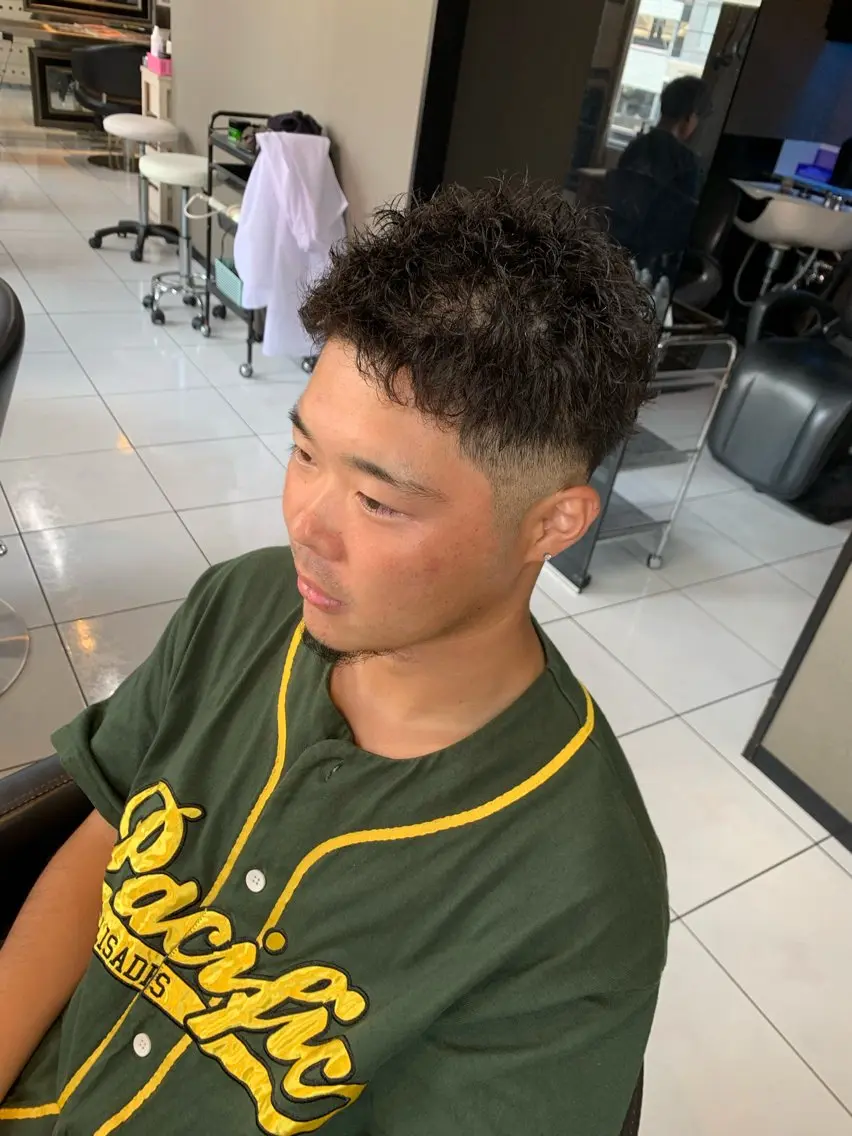 ショート カット パーマ 🔥メンズ特化🔥 佐藤桂崇のヘアスタイル