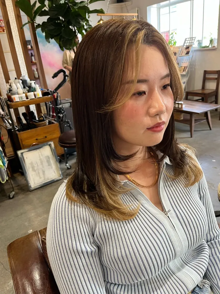 ロング 🫧透明感カラー× レイヤー🫧HARUのヘアスタイル