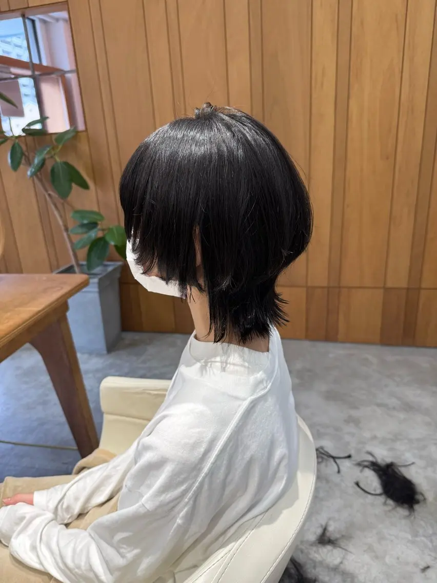 ショート ショートヘア ウルフカット カット fulam/ WATANABEのヘアスタイル