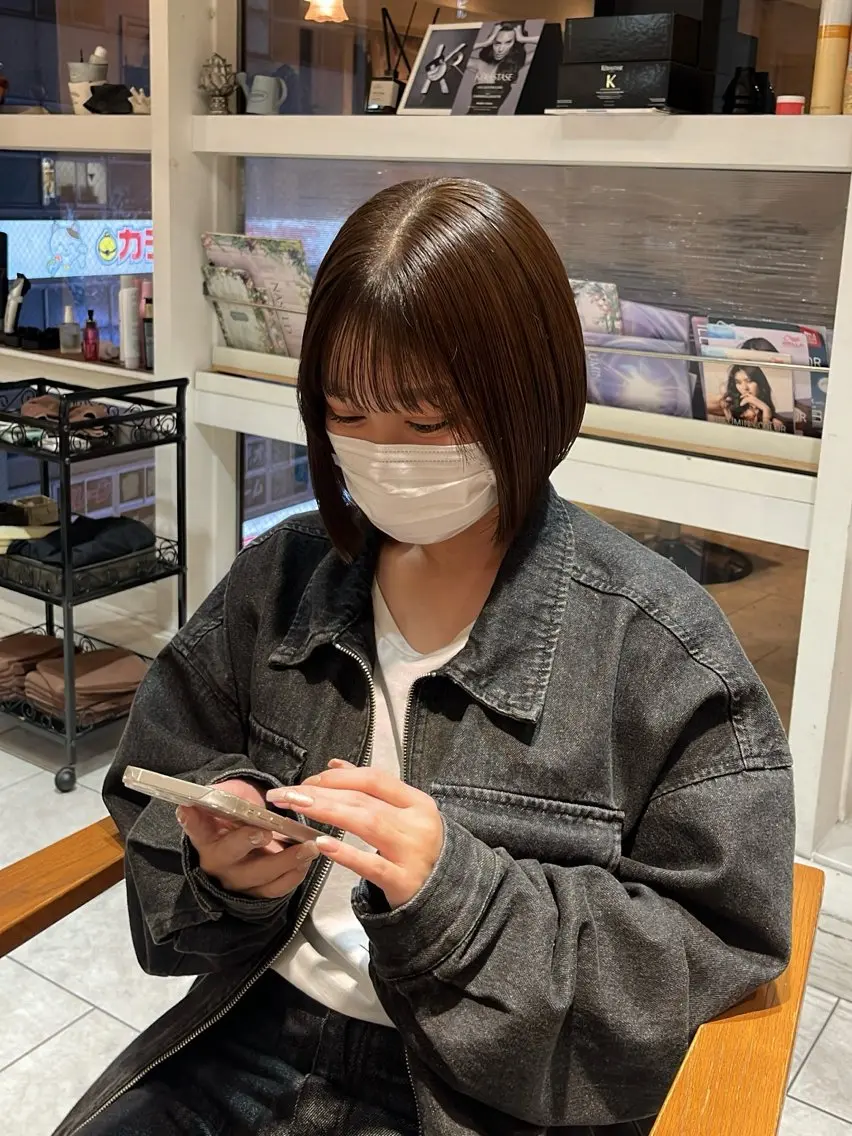 🌈美髪メンテナンスセット🌈（カット+全体カラー+髪質改善トリートメント）の写真