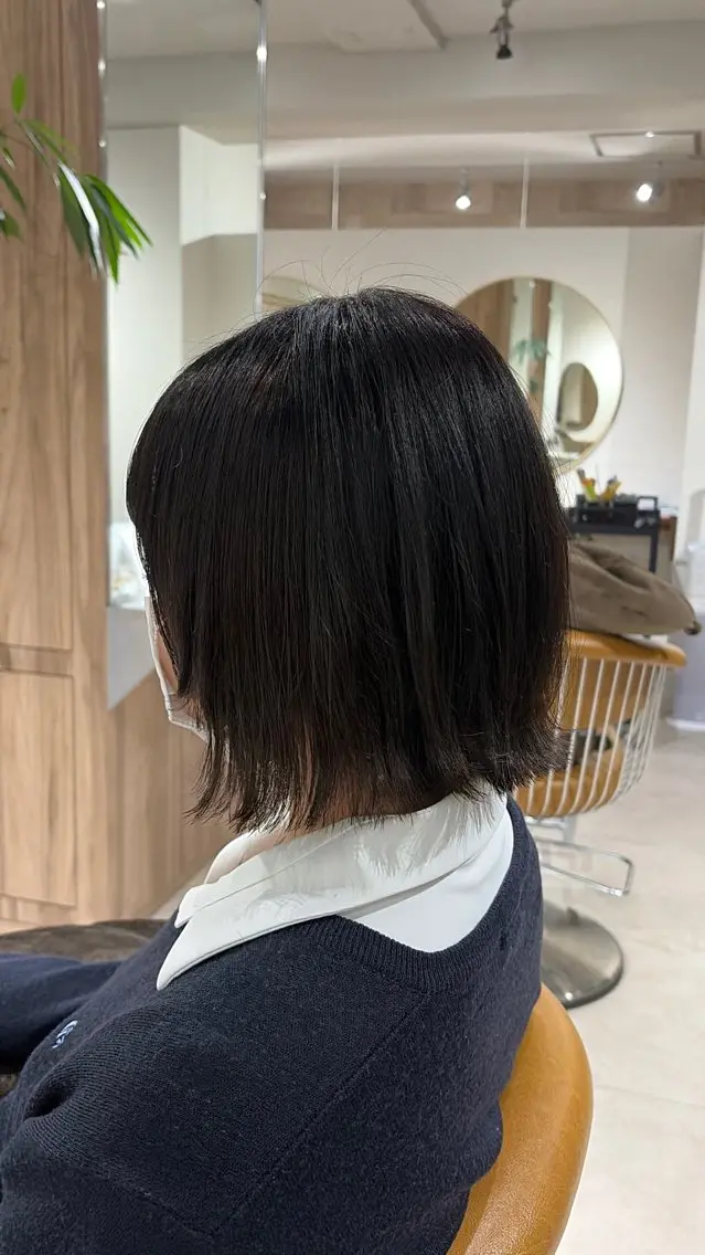 ショート ボブレイヤー ボブ 顔まわりレイヤー レイヤーカット カット トリートメント 似合わせショート/ ヘアケア/根本直樹のヘアスタイル