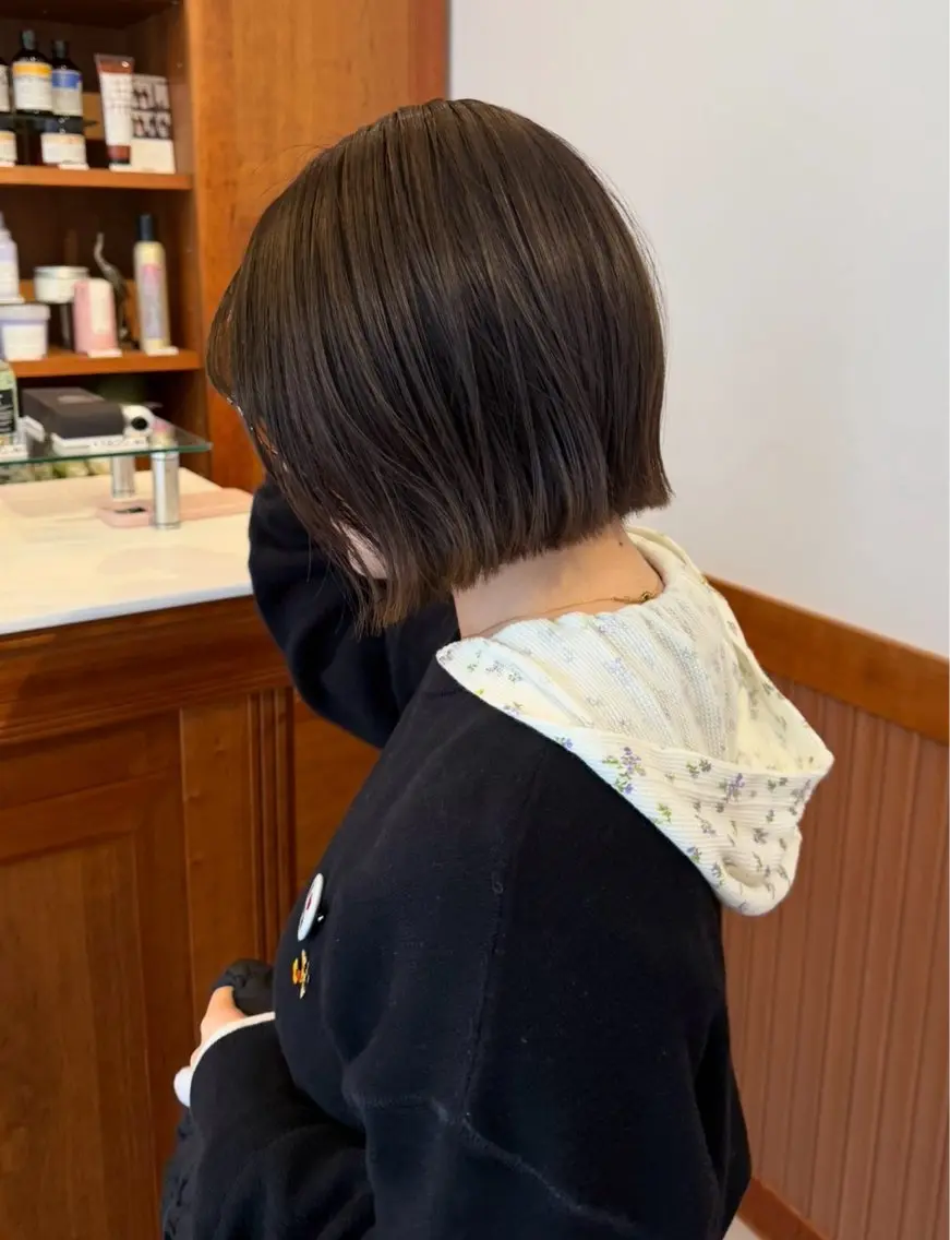 カラー ヘアカラー トリートメント NINA /SASA長野のヘアスタイル