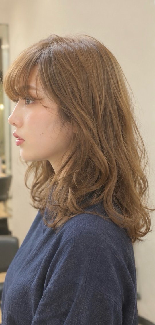 セミロング Verde西院店 ＫＡＲＥＮ💗のヘアスタイル