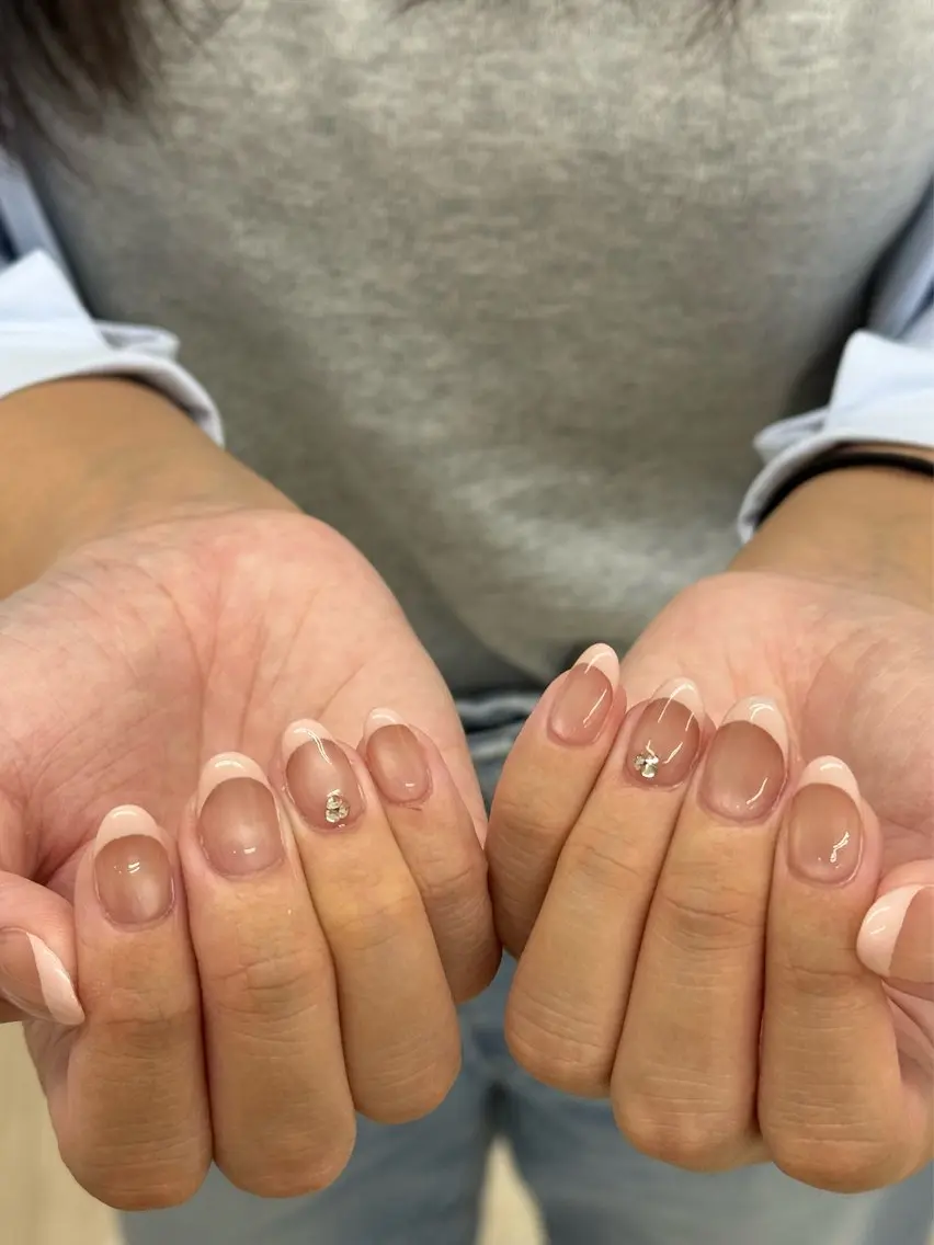 ネイル 長さ出し フットネイル ジェルネイル マグネットネイル 持ち込み ハンドネイル ハンドケア Ocean Nailのネイルデザイン