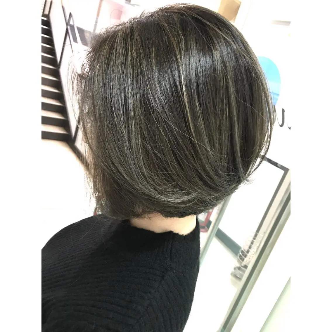 ショート カラー ヘアカラー トリートメント 井上 一平のヘアスタイル