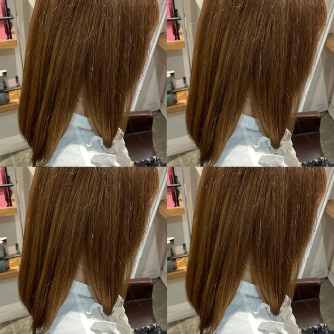 ミディアム カラー ヘアカラー トリートメント Minami. 🩵 再現性特化ヘアのヘアスタイル