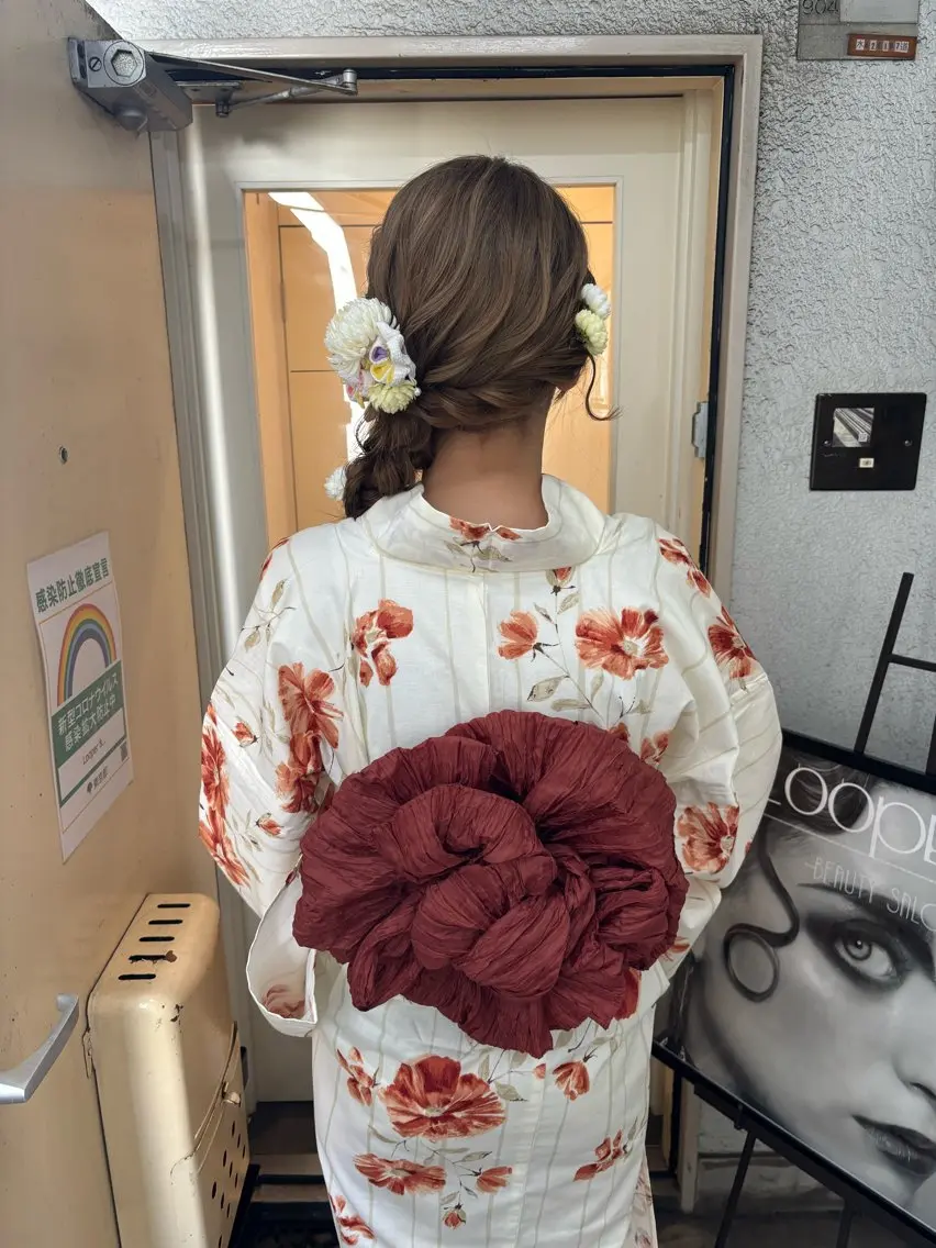ヘアアレンジ 着付け eye.hair　◎ akiのマツエク・マツパデザイン