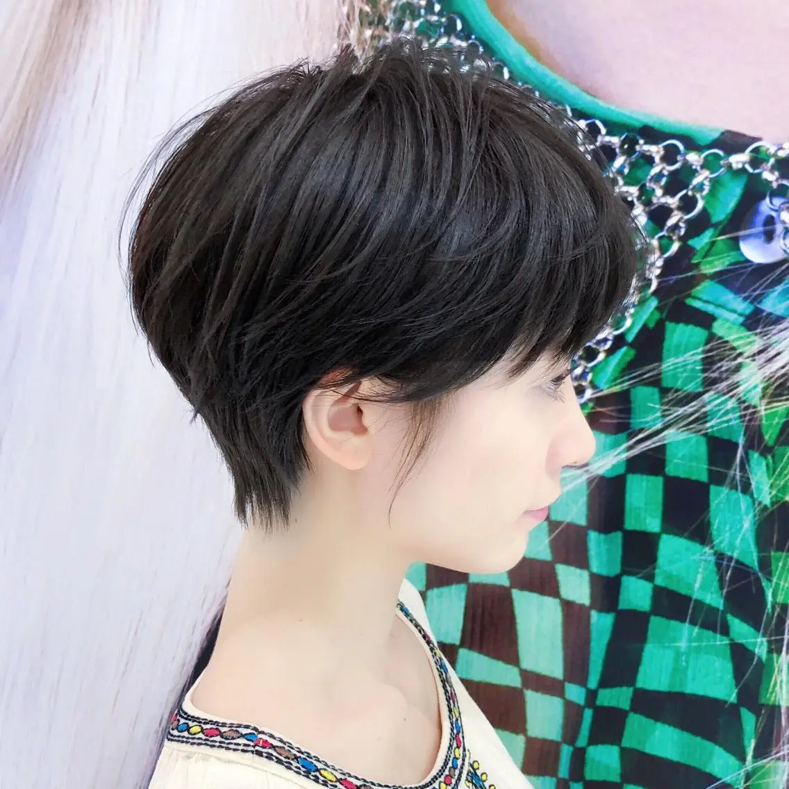 ショート 趙 英来のヘアスタイル
